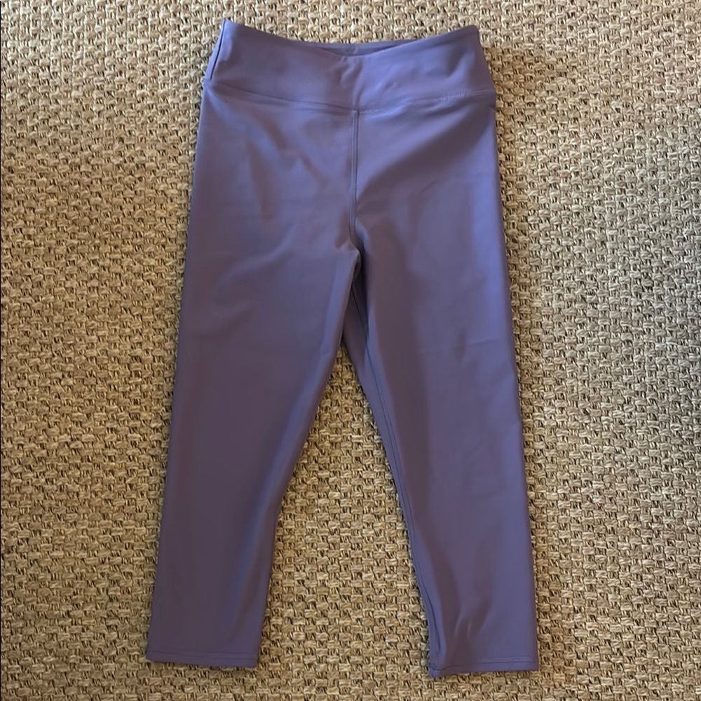 Calme by Johnny Was Purple Leggings Athletic Style